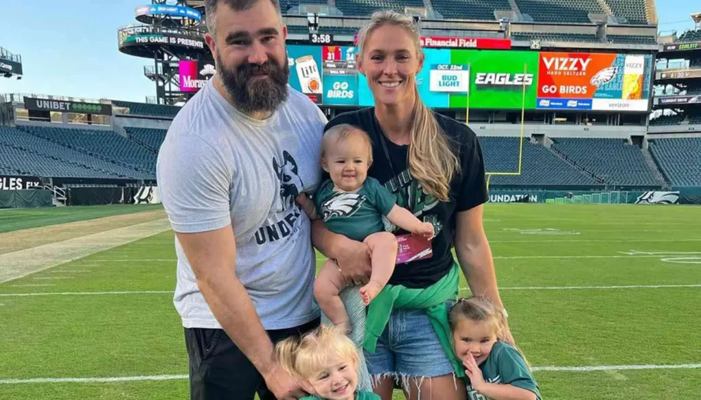 Jason Kelce family